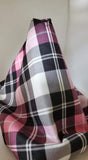 Pink Plaid Suede Shift Boot | Handbrake Boot - Shift Royal