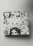 Ahegao Leather Wallet - Shift Royal