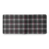 Clark Plaid Leather Wallet - Shift Royal