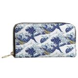 The Great Wave Off Kanagawa Long Wallet - Shift Royal