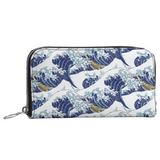 The Great Wave Off Kanagawa Long Wallet - Shift Royal