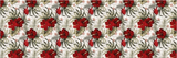 Hibiscus Floral Door Panel Trims