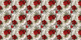 Hibiscus Floral Door Panel Trims