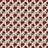 Hibiscus Floral Door Panel Trims