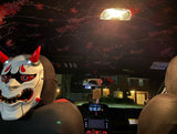 Black Sakura Amor Car Headliner / Roof Liner