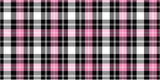 Pink Suede Plaid Door Panel Trims - Shift Royal