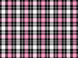 Pink Suede Plaid Door Panel Trims - Shift Royal