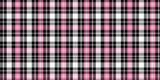Pink Suede Plaid Door Panel Trims - Shift Royal