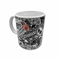 JDM Sticker Bomb Coffee Mug - Ceramic Mug Cup 11oz