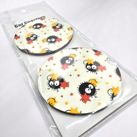 Soot Sprites Car Coasters - Susuwatari