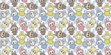 Labubu The Monsters Door Panel Fabric Trims