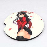 Tohsaka Rin Car Coasters