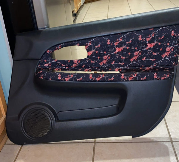 Self-adhesive Alcantara Fabric Car Interior Upholstery Door Trim