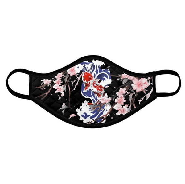 Sakura Koi Fish Face Mask - Shift Royal