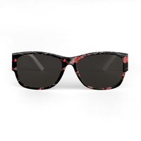 Black Sakura Sunglasses