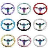 Neo Chrome 350mm 14inch Steering Wheel - Shift Royal