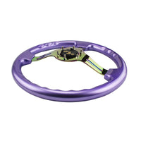 Neo Chrome 350mm 14inch Steering Wheel - Shift Royal