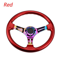 Neo Chrome 350mm 14inch Steering Wheel - Shift Royal