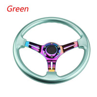 Neo Chrome 350mm 14inch Steering Wheel - Shift Royal