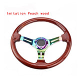 Neo Chrome 350mm 14inch Steering Wheel - Shift Royal