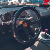 Full Gloss Carbon Fiber Steering Wheel - Shift Royal